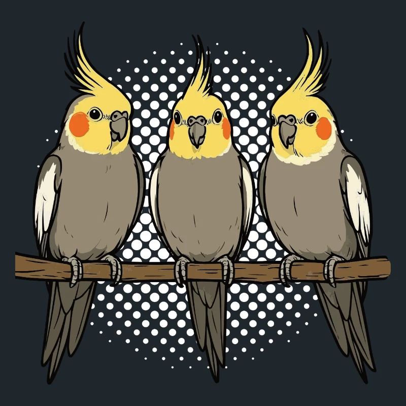 Calopsitte Calopsitte Calopsitte Oiseau calopsitte