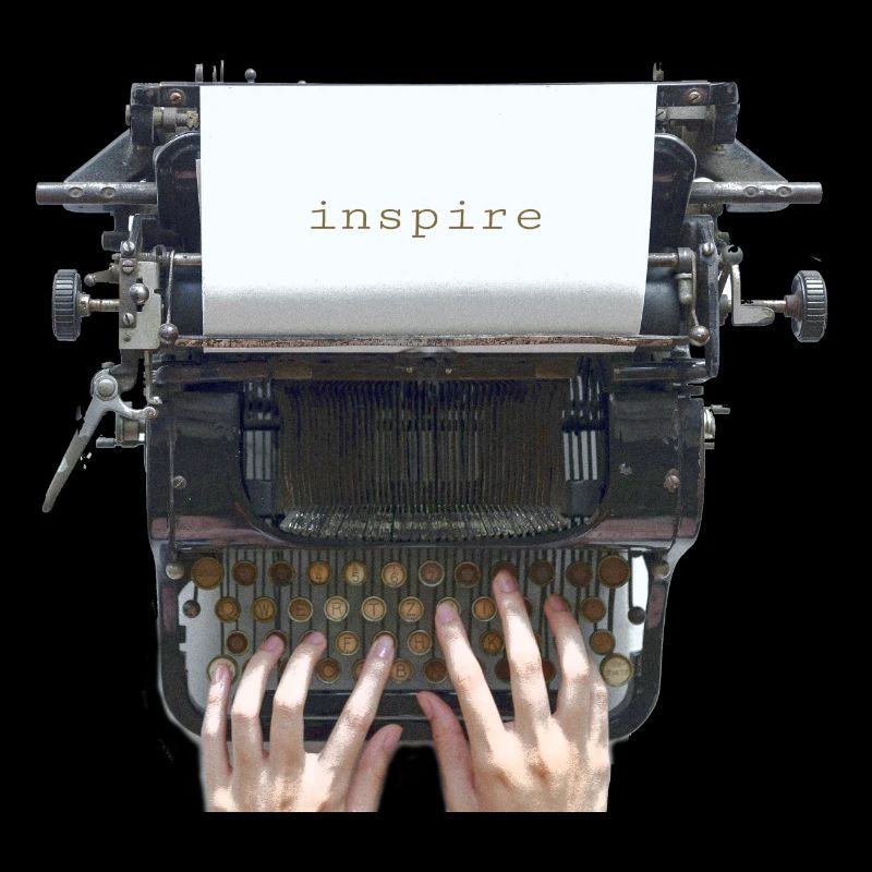 Inspire Typo Vintage Typewriter