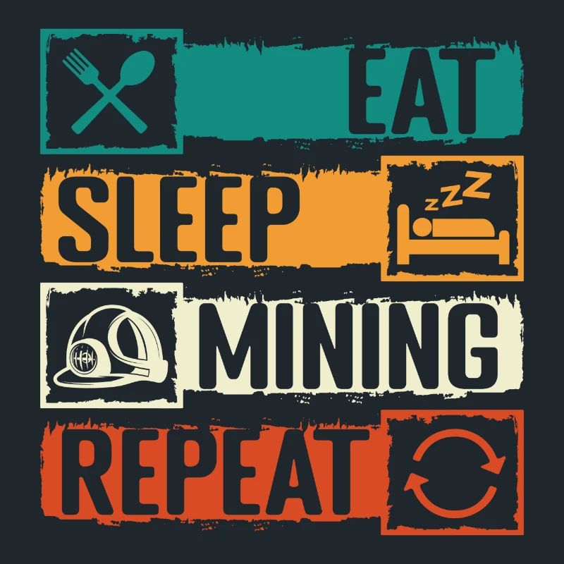 Miner Puits des mineurs souterrains