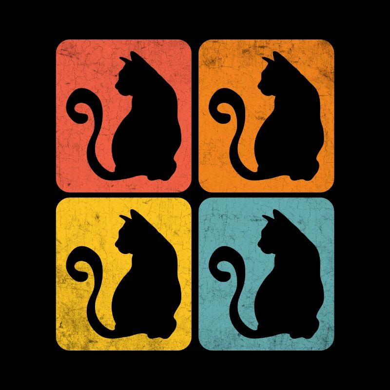 chat retro color shapes