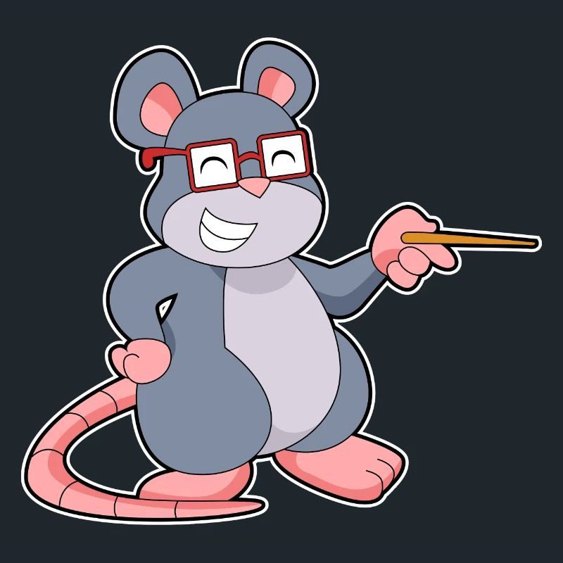 Mouse Teacher Pointer School