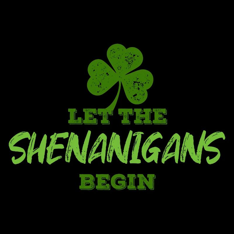 St Patricks Day - Shenanigans - Shamrock