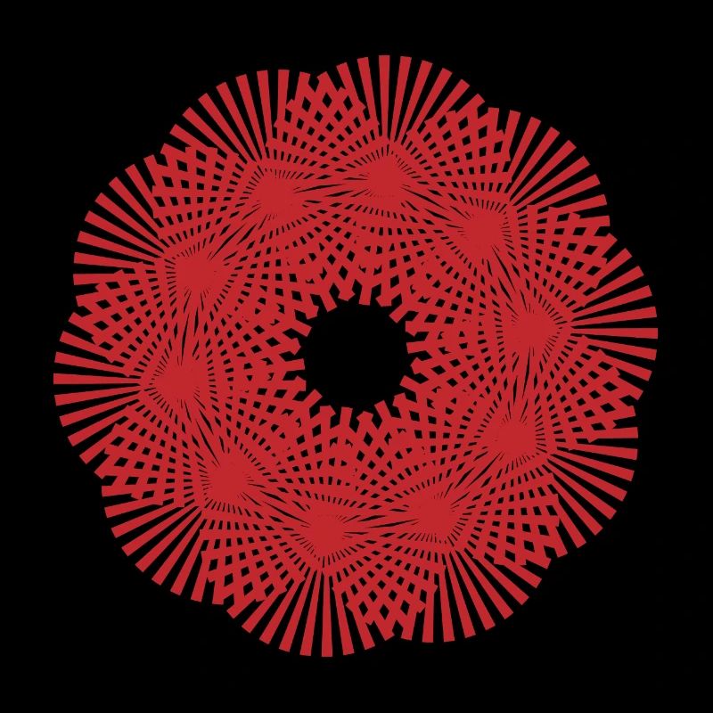 Mandala | Sonnenstrahlen | Muster