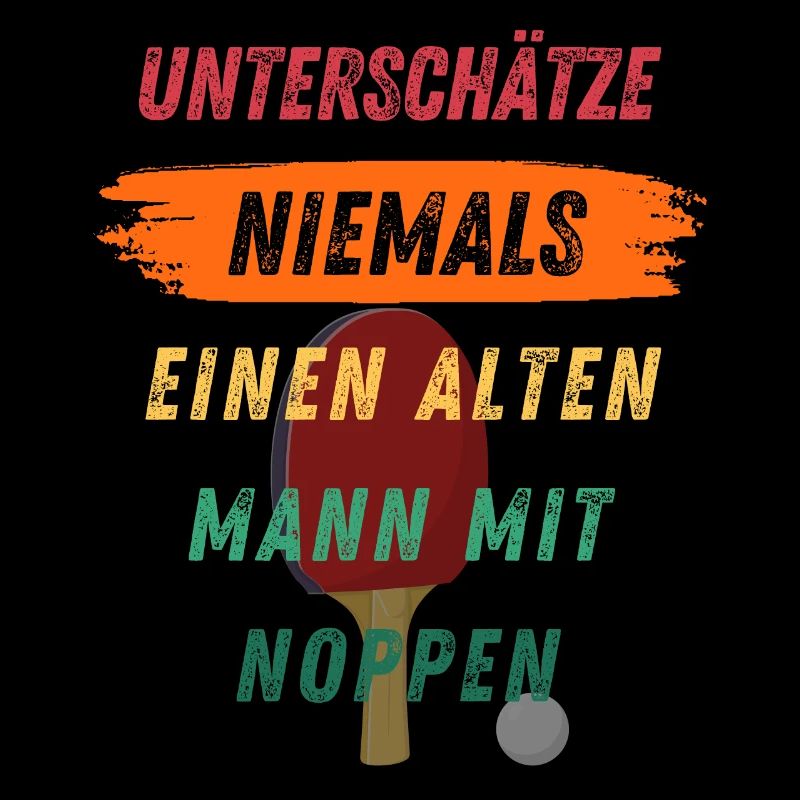 Unterschätze niemals einen alten Mann mit Noppen