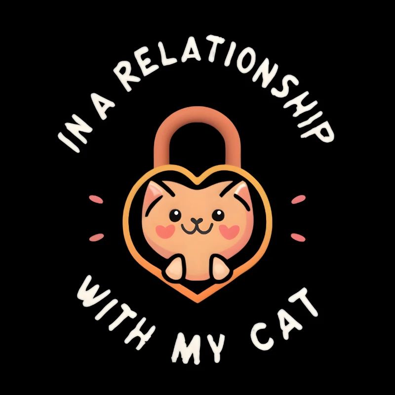 Conception de chat mignon pour les amoureux des chats