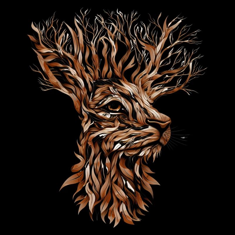 Wild Whispers Hare Design