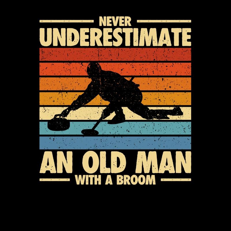 Never Underestimate An Old Man With A Broom