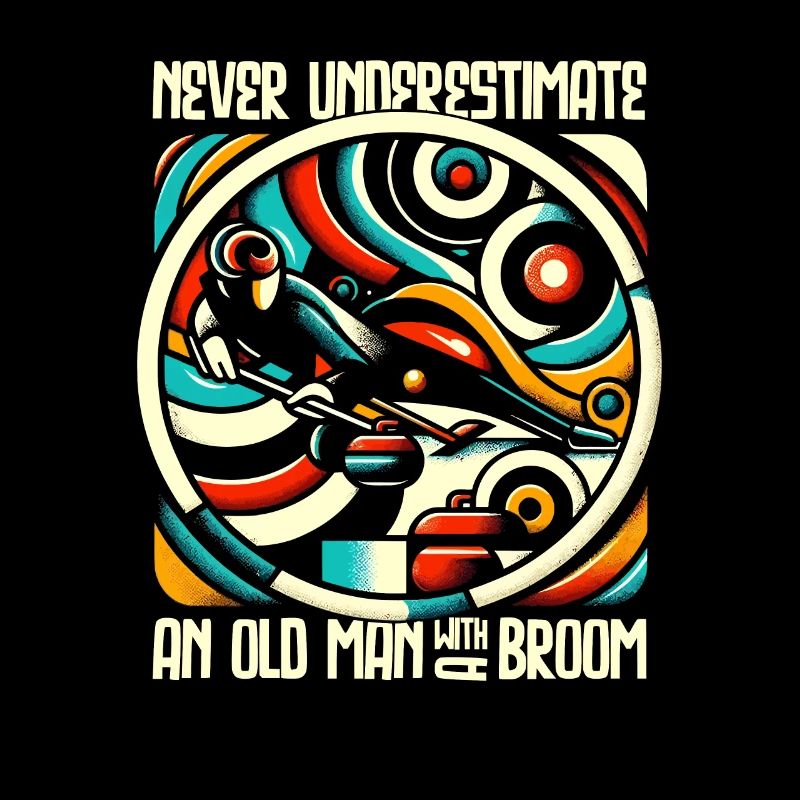 Never Underestimate An Old Man With A Broom