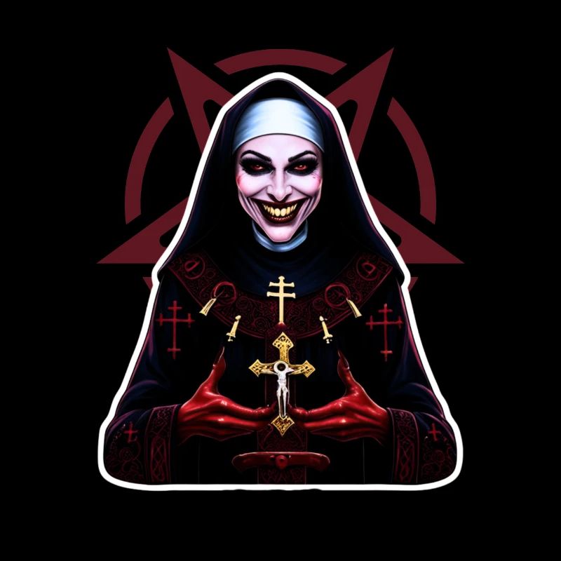 Priesterin des Todes Pentagramm