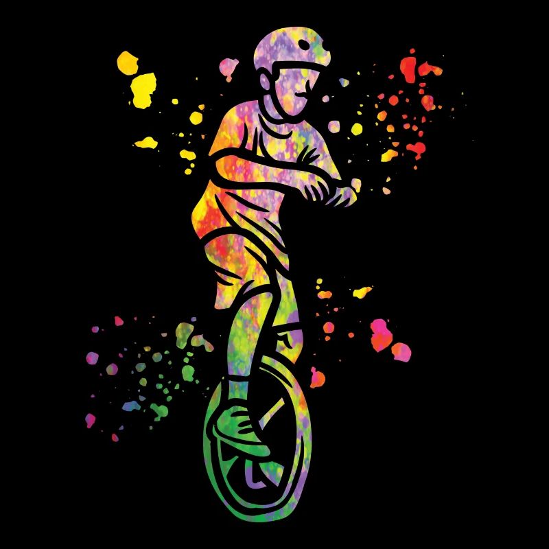 Einradfahrer Einradfahren Einrad