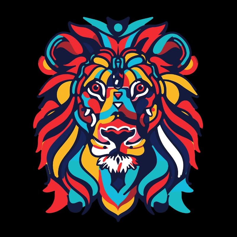 Stylized Lion