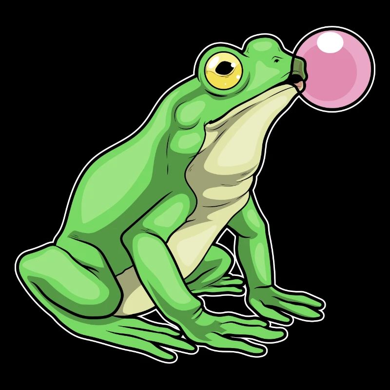 Gomme à mâcher Frog
