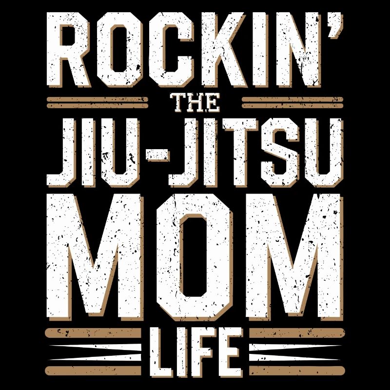 Un design cool pour les mamans de jiu-jitsu