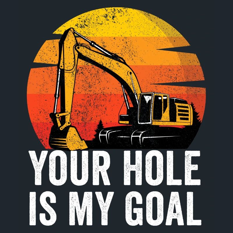 Excavator Construction Worker