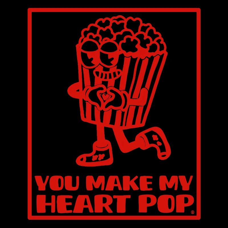 You make my heart pop - Romantic Illustration