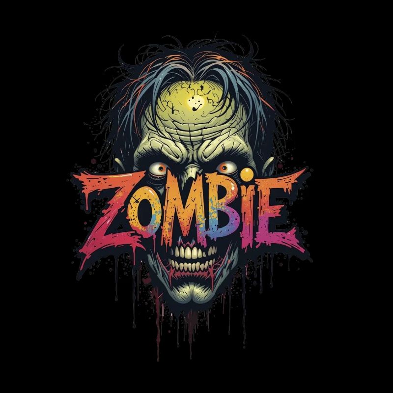 Zombie head