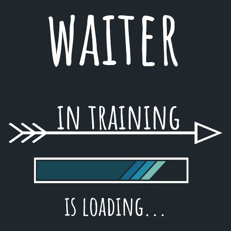 Waiter Geschenk Beruf Ausbildung Kellner