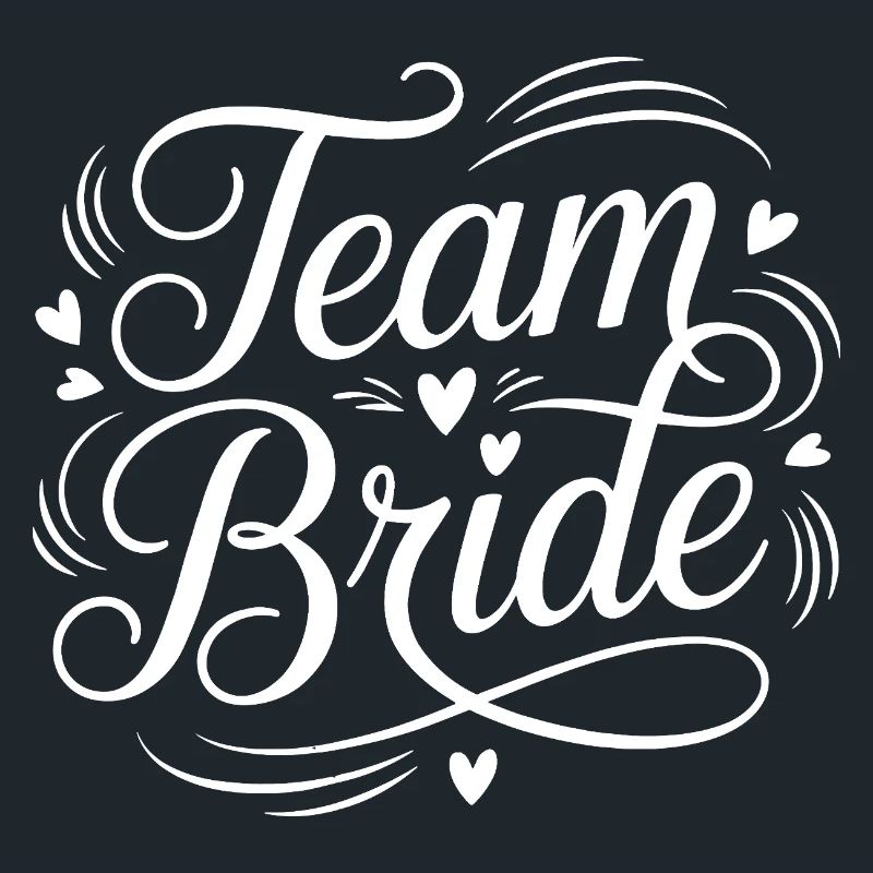 Team Bride Script Motiv
