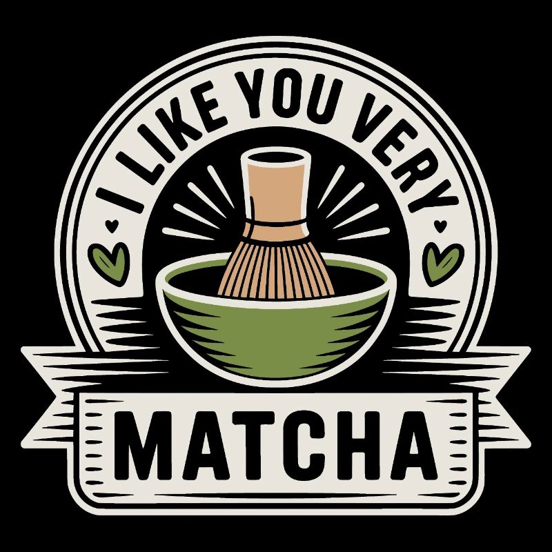 Matcha Tee Spruch Grüner Tee Like You Very Matcha