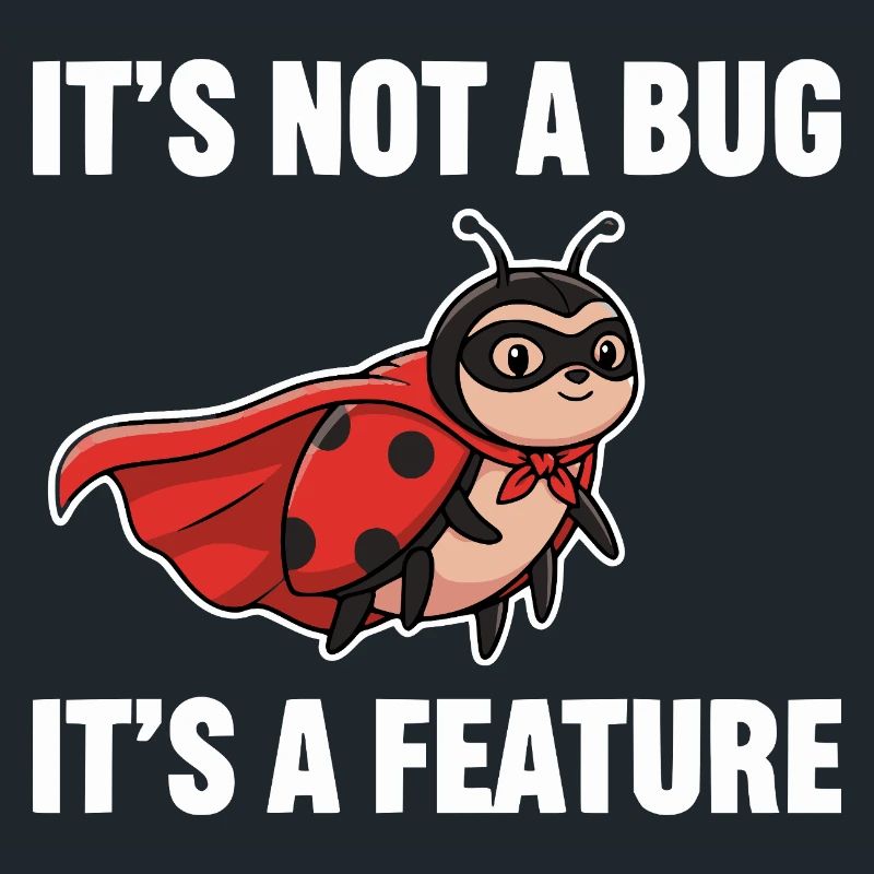 No Bug, Just Feature – Superhero Ladybug