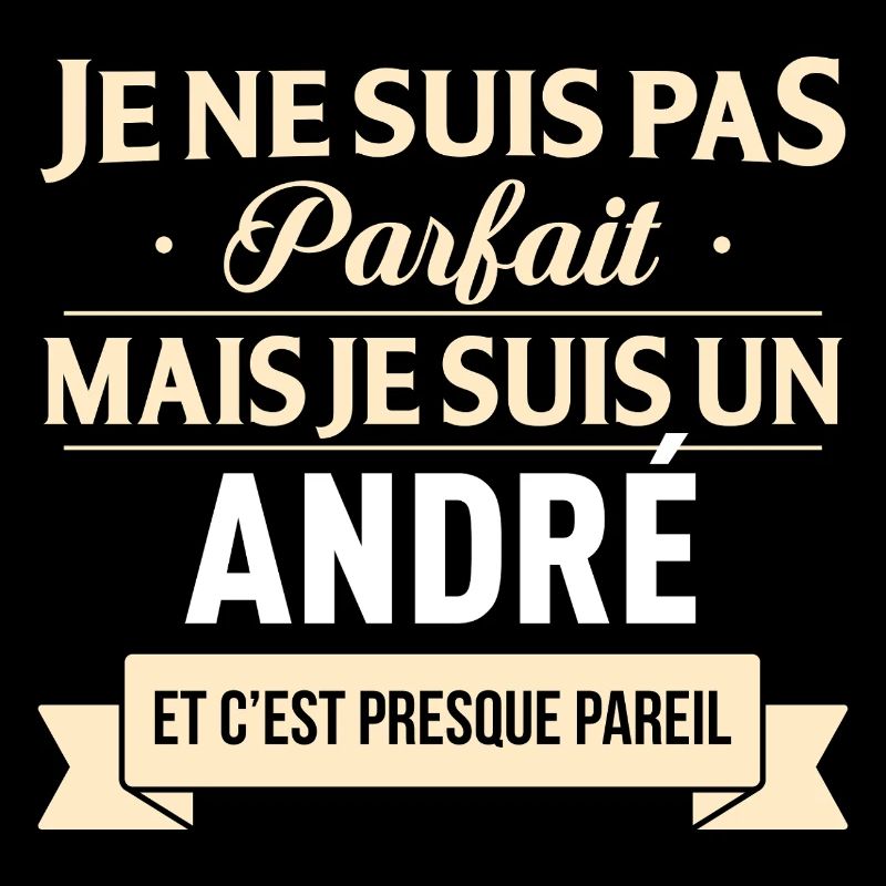 Je Ne Suis Pas Parfait Mais Je Suis Un Andre Et...