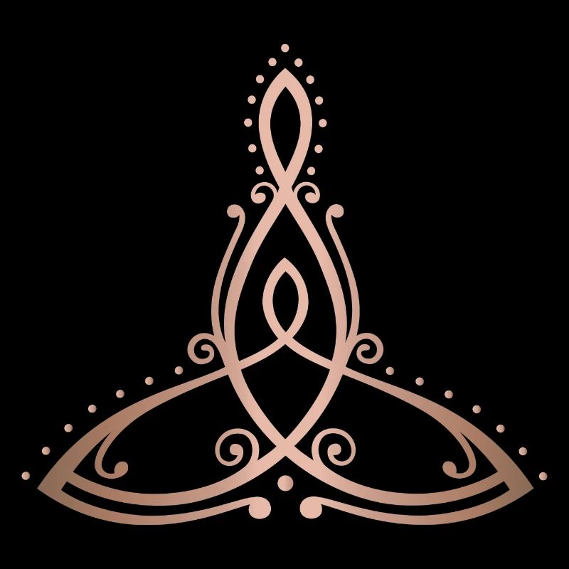 Symbole de la maternité celtique Mère avec enfant