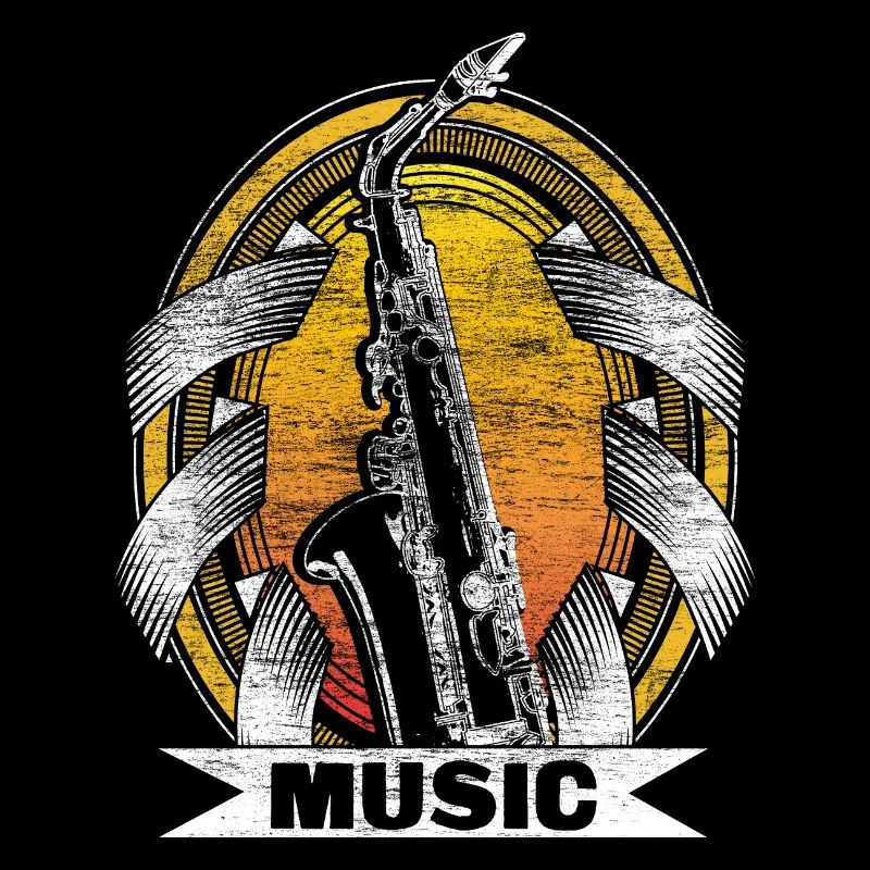 Saxophon Saxophonist Musik Geschenkidee