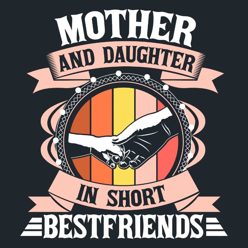 Mutter und Tochter Beste Freunde Liebe