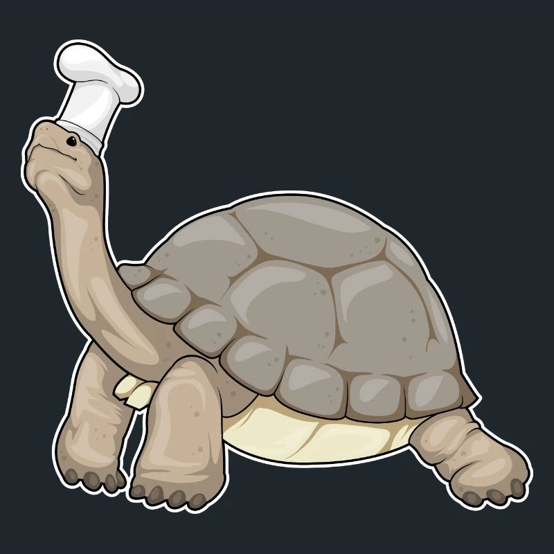 Turtle Chef Chef Hat