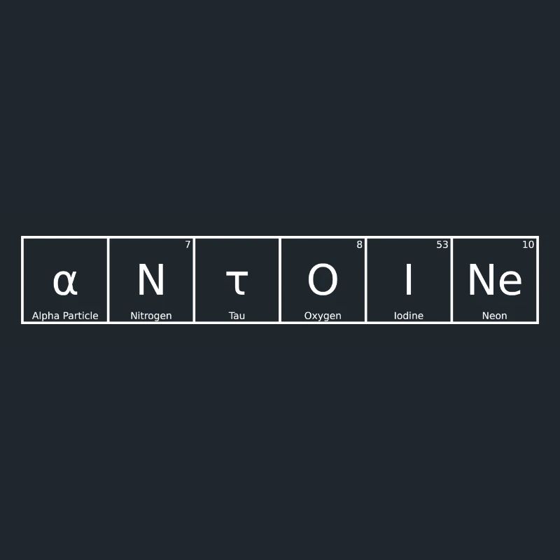 Antoine Surname First Name Chemistry Periodic Table Element