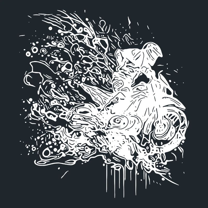 Racing Motorcycle Splash Style