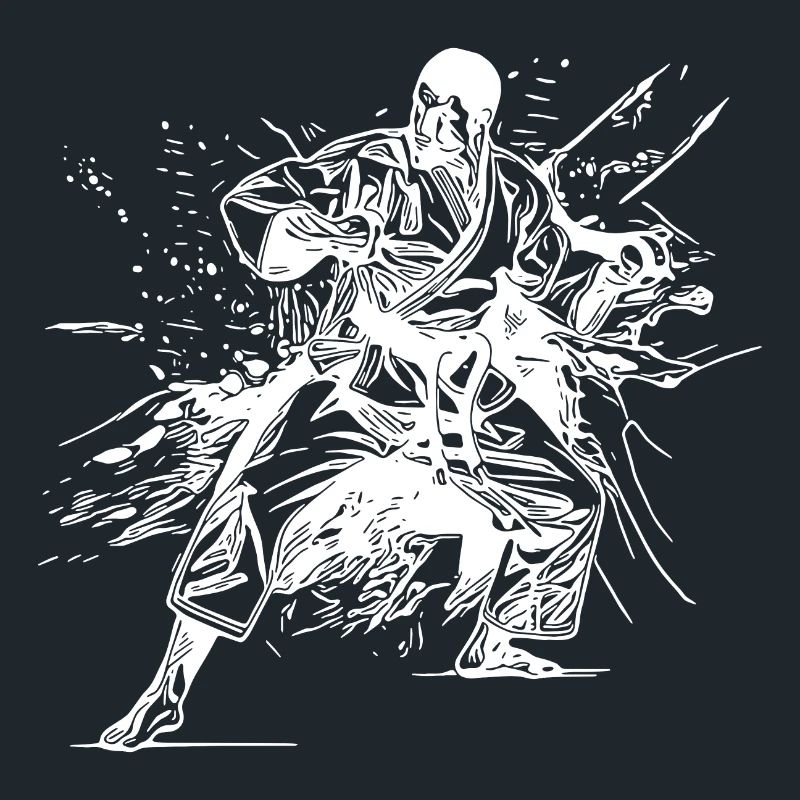 Tattoo Karate Style Sparring Partner Kampf Technik