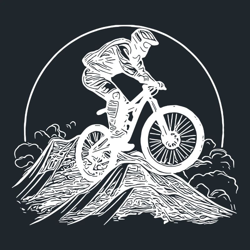 VTT de montagne avec vélo