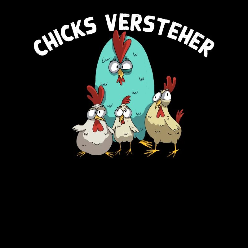 Lustiger Hühner Spruch Chicks Versteher Huhn Hahn