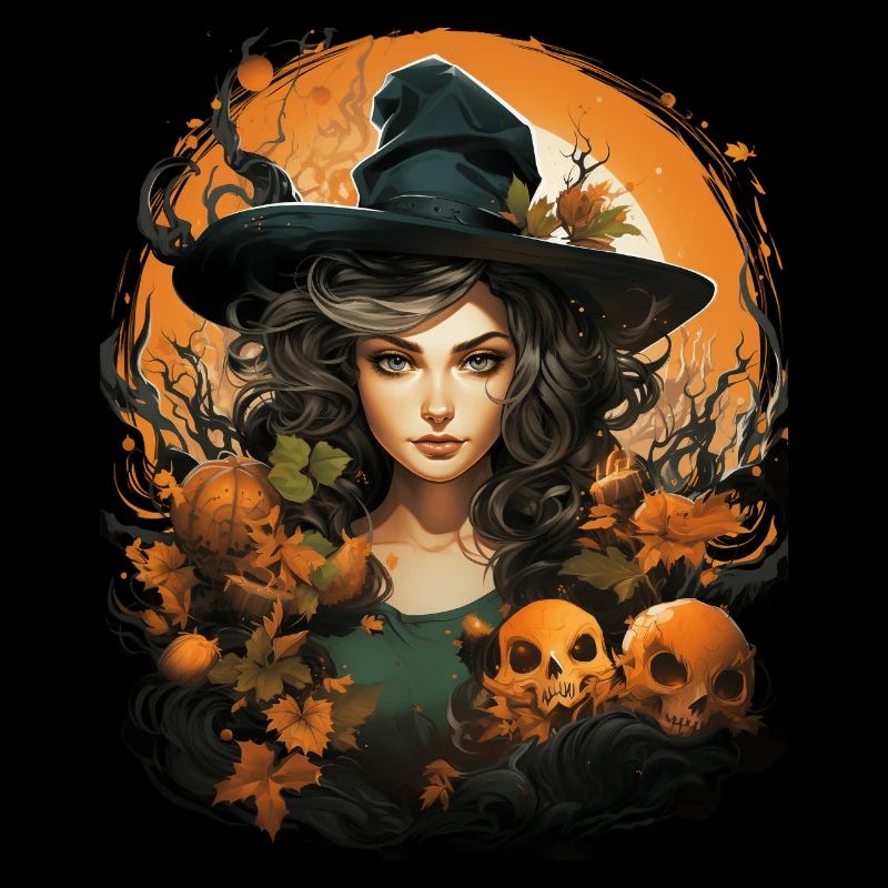 Halloween Witch I Cartoon Style I Witch