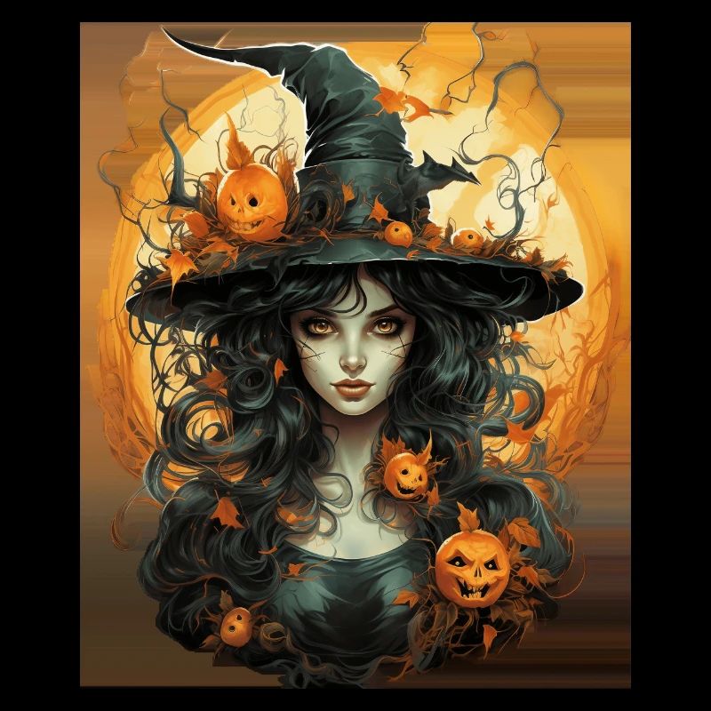 Halloween Witch I Cartoon Style I Witch