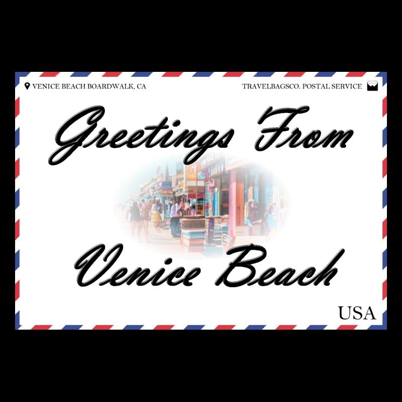 Venice Beach souvenir postcard