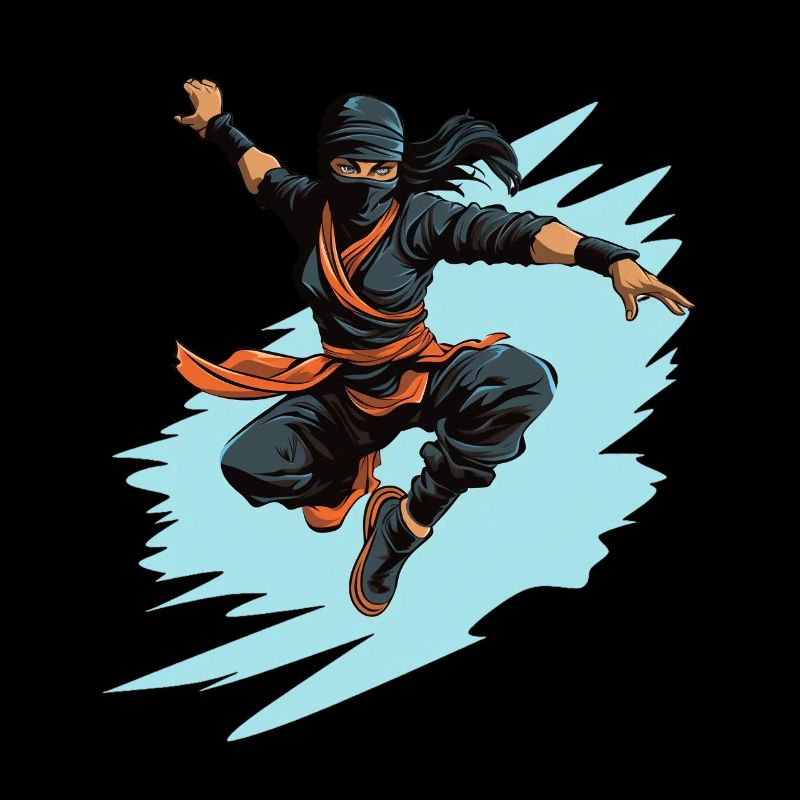Charming Ninja Fighter I Ninja Girl I Ninja