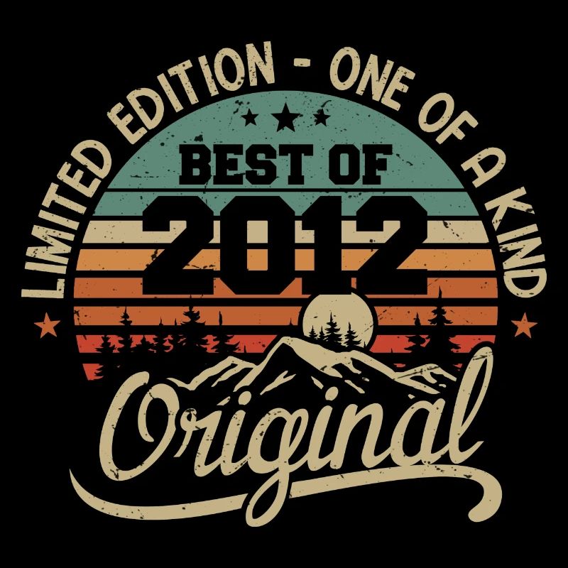 Vintage 2012 Legende - Retro Geburtstagsgeschenk