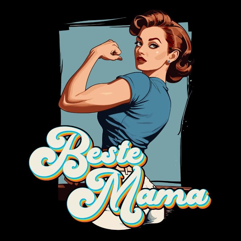 Beste Mama Stolze Mutter Lustige Mutti Design
