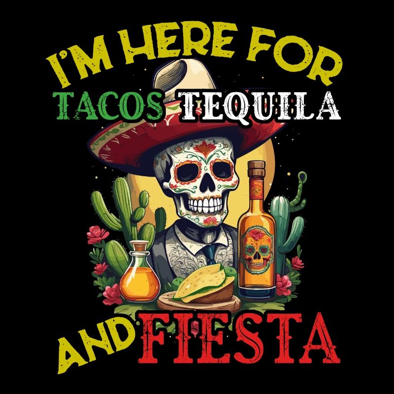 Drôle de Fiesta Dicton Cinco De Mayo Taco Design
