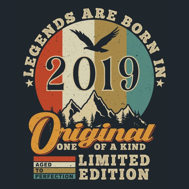 Original 2019 Geburtstagsgeschenk 2019 authentisch