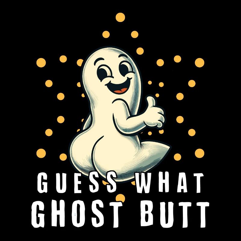 Costume d’Halloween Devinez ce que les fantômes butt