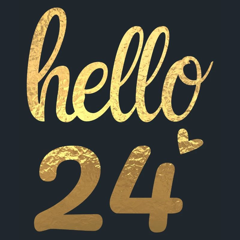 Hello 24 doré