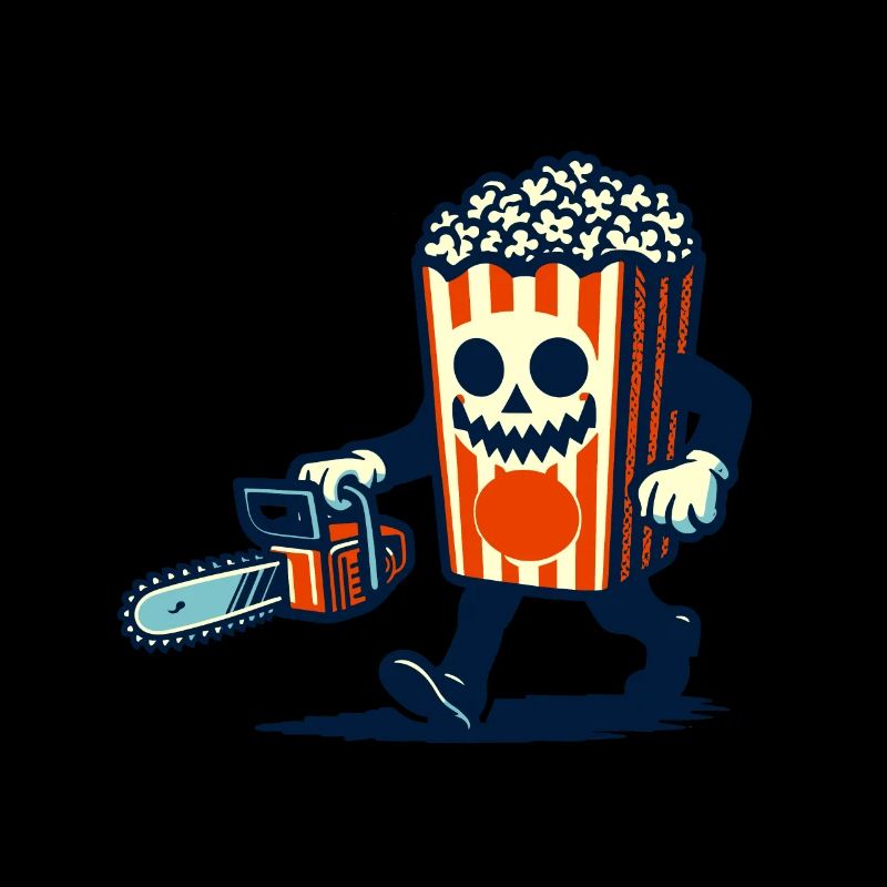 Scary Psycho Popcorn pour les films d’horreur