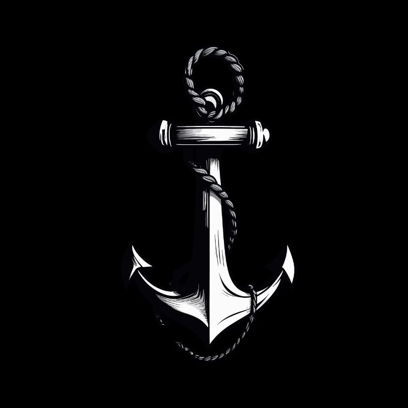 Esthétique Ancre Design Hobby Pêcheur Marin