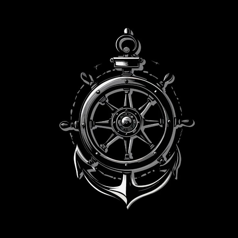 Conception du volant et de l’ancre maritime