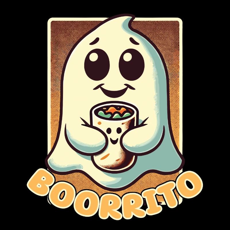Ghost Boorrito Fun pour les amateurs de burrito