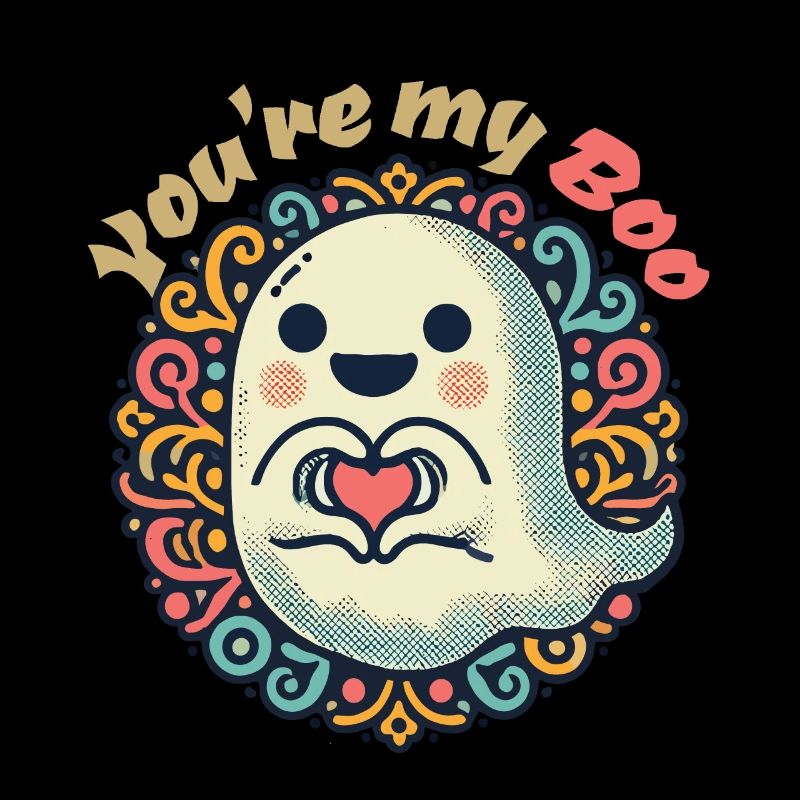 Tu es mon boo Mignon Ghost Design