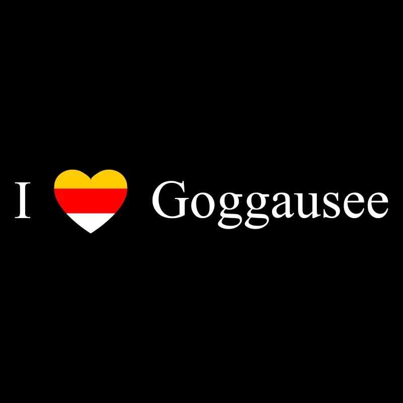 Kärnten Herz Goggausee weiß